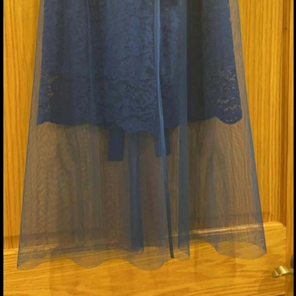 Romantic Chic  Blue Skirt - Picture 5 of 10